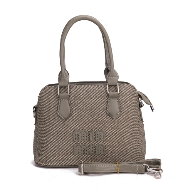 Min Textured Top Handle Crossbody Handbag