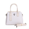 Monogram Structured Top Handle Shoulder Bag