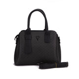 Monogram Structured Top Handle Shoulder Bag