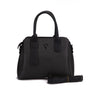 Monogram Structured Top Handle Shoulder Bag