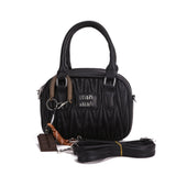 Quilted Top Handle Crossbody Handbag