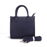 Structured Mini Square Tote Crossbody Handbag