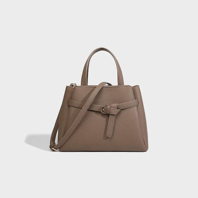 Classic Belted Tote Bag