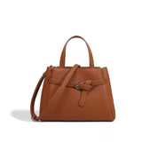 Classic Belted Tote Bag