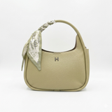 Luna Curve Bag – Scarf Accent Edition