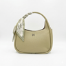 Luna Curve Bag – Scarf Accent Edition