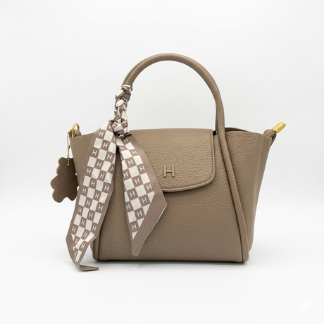 Elara Scarf Handle Tote