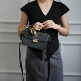 Elegant Top Handle Crossbody Bag