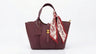 Camille Wide Strap Tote – Scarf Edition