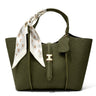 Camille Wide Strap Tote – Scarf Edition