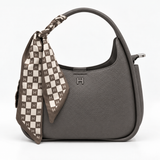 Luna Curve Bag – Scarf Accent Edition