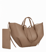 Large Beige Taupe Rio Premium Edition Bag