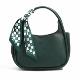 Luna Curve Bag – Scarf Accent Edition