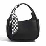 Luna Curve Bag – Scarf Accent Edition