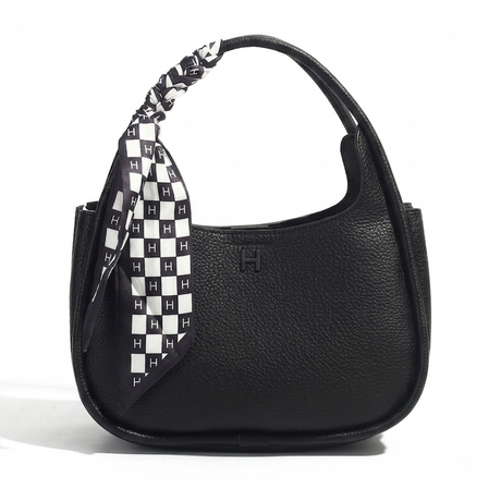 Luna Curve Bag – Scarf Accent Edition
