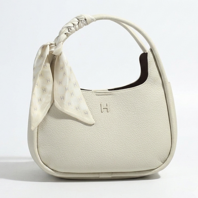 Luna Curve Bag – Scarf Accent Edition