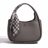 Luna Curve Bag – Scarf Accent Edition