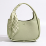 Luna Curve Bag – Scarf Accent Edition