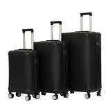 Black Boutiq Embossed 3pcs Traveling Set