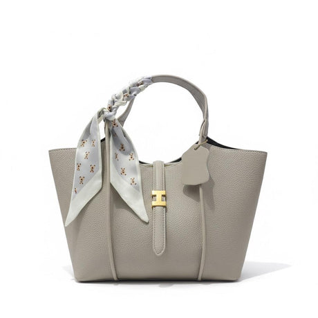 Camille Wide Strap Tote – Scarf Edition