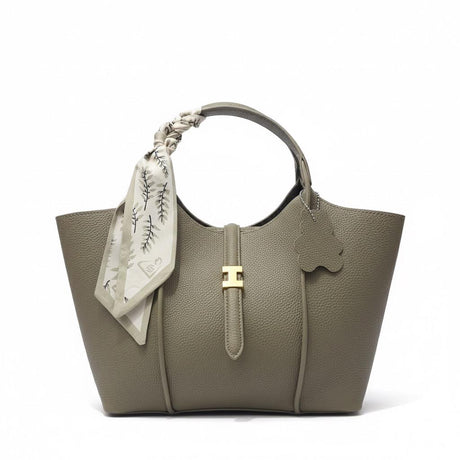 Camille Wide Strap Tote – Scarf Edition