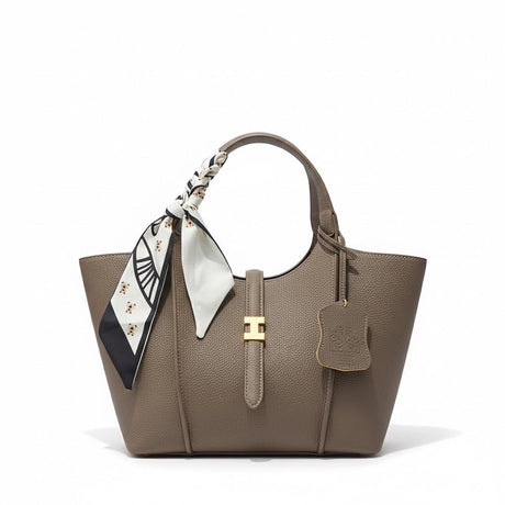 Camille Wide Strap Tote – Scarf Edition