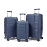 Dark Blue MonoGlide Travel Trolley Set