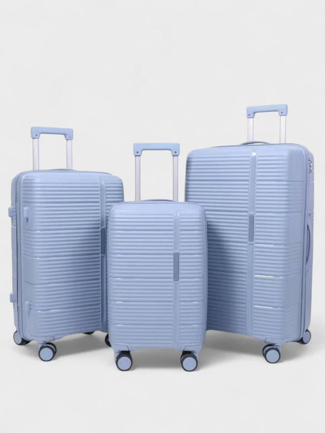 Blue MonoGlide Travel Trolley Set