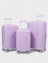 Purple MonoGlide Travel Trolley Set