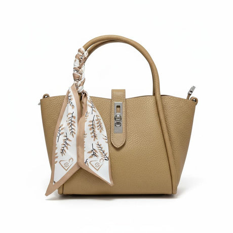 Classic Lock Scarf Tote