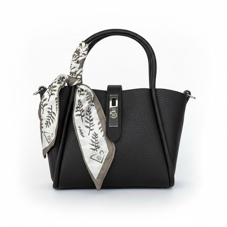 Classic Lock Scarf Tote