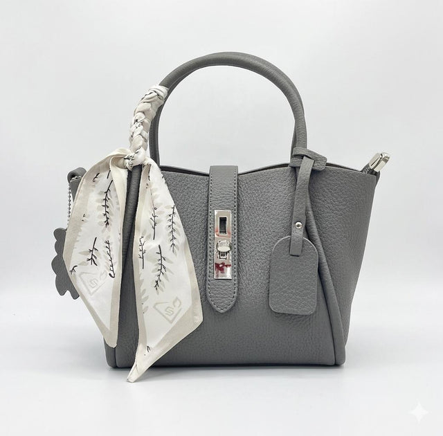 Classic Lock Scarf Tote