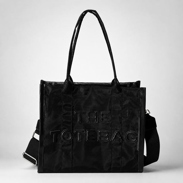 Blush Mesh Tote Bag