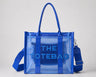 Blush Mesh Tote Bag