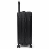 Full aluminum Black 2pcs luggage combo