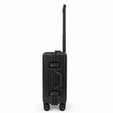 Full aluminum Black 2pcs luggage combo