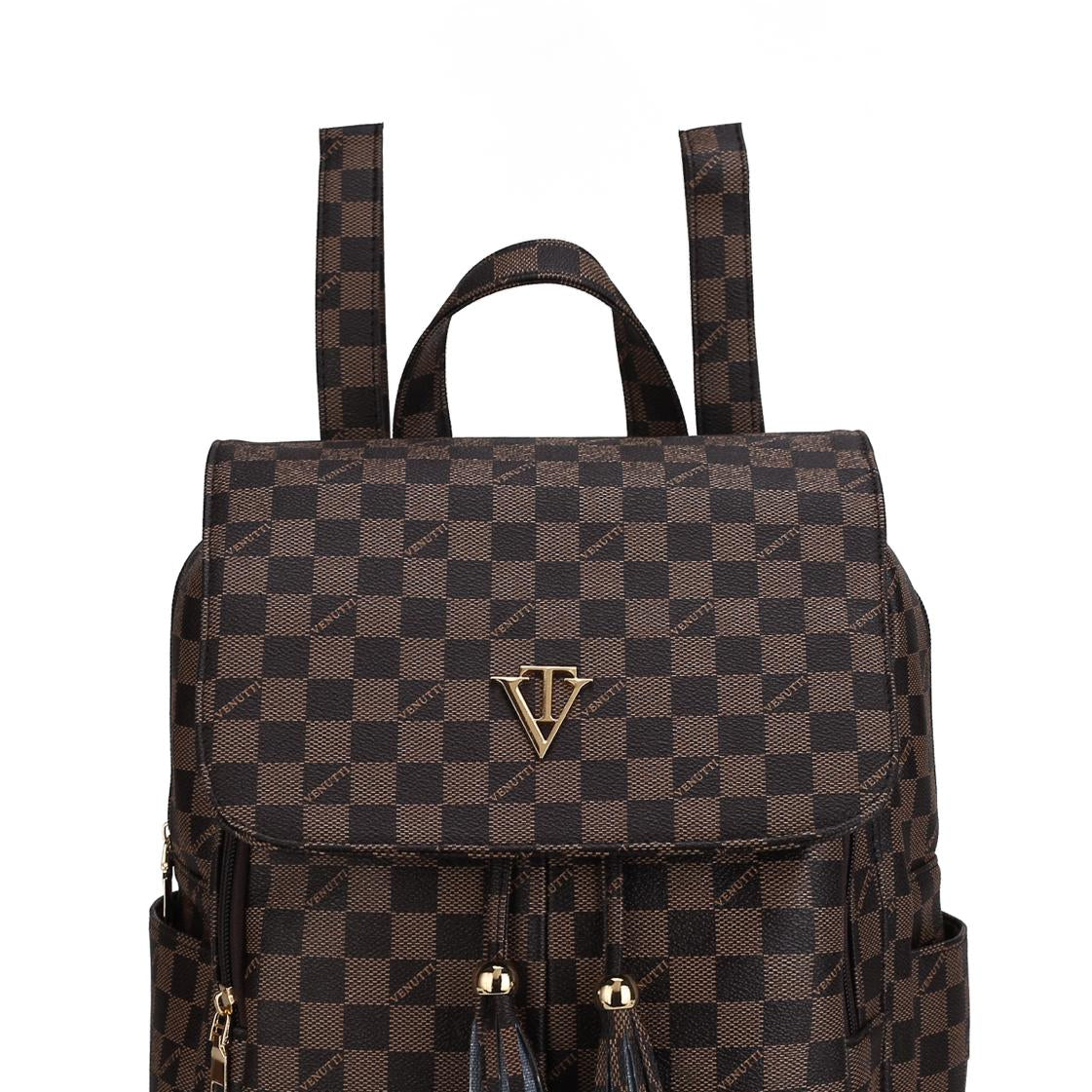 Monogram Top Flap backpack
