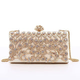 Crystal Diamond Clutch Bag