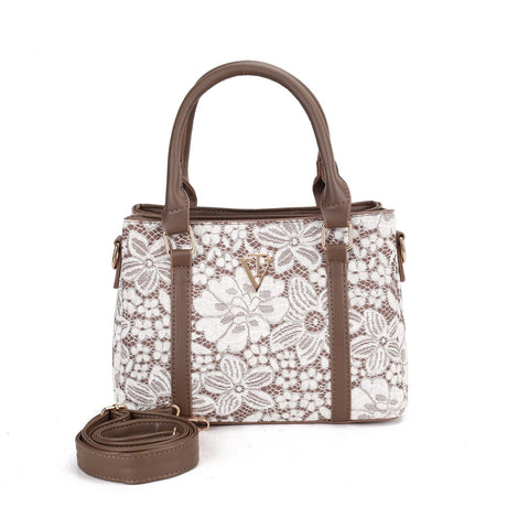 Floral Lace Classic Tote