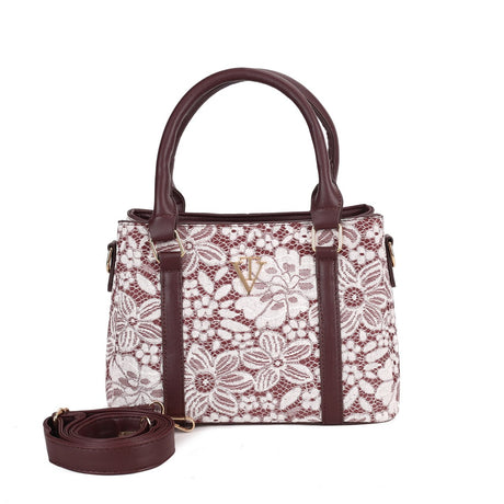 Floral Lace Classic Tote
