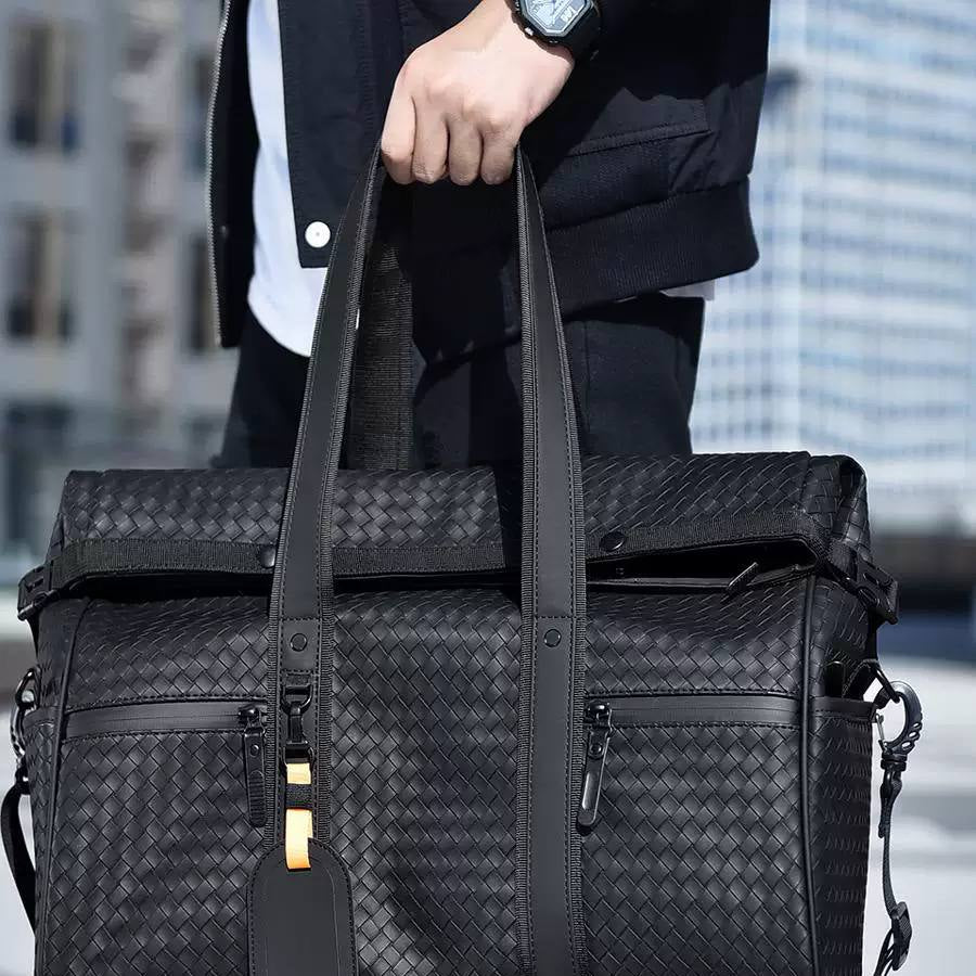 Embossed Duffle Bag