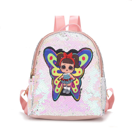 Butterfly Flip Sequin Backpack